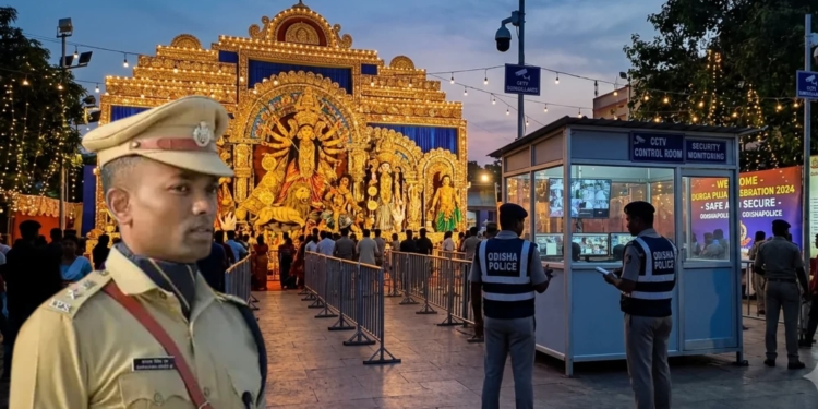 Bhubaneswar Durga Puja security