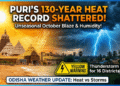 Odisha October Weather Record