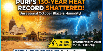 Odisha October Weather Record
