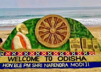 Sudarsan Pattnaik sand art PM Modi