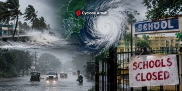 Cyclone Arnab school holidays Odisha