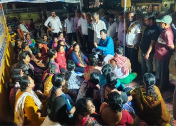 Corporator hunger strike
