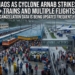 Cyclone Arnab travel disruptions