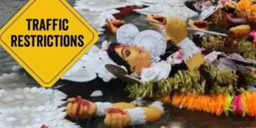 Durga Puja Immersion traffic restrictions