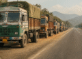 illegal truck parking Odisha highways mining areas