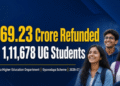 Odisha UG admission fee refund 2026-27