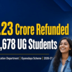 Odisha UG admission fee refund 2026-27