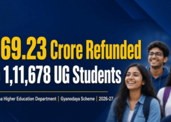 Odisha UG admission fee refund 2026-27