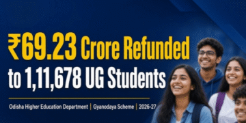 Odisha UG admission fee refund 2026-27