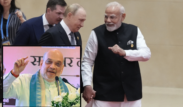 Amit Shah Vladimir Putin PM Modi
