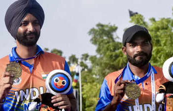 ​Asian Para Games 2026: Harvinder Singh-Vijay Sundi Pair Wins Archery Recurve Gold; Nitesh Kumar Defeats Pramod Bhagat for Badminton Title
