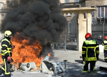 French High school protests