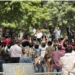 ​”Gyanesh, It’s Done Bro”: Rahul Gandhi Scales Barricade, Waves Tricolour as INDIA Bloc March Stopped