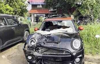 Kochi Mini Cooper Crash