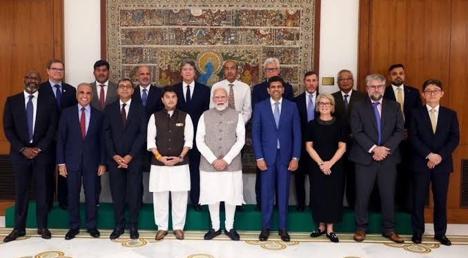 ​PM Modi Interacts with GSMA Board on DPI, Cyber Fraud, and 6G