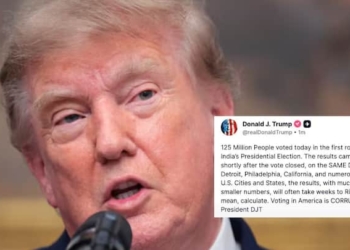 ​Trump Confuses Brazil for India: Claims 125 Million Voted in 'India’s Presidential Election'