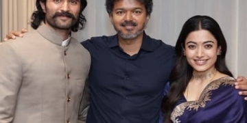 ​Vijay Deverakonda and Rashmika Mandanna Meet Tamil Nadu Chief Minister Thalapathy Vijay Ahead of 'Ranabaali' Release